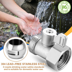 Kruuvax anti-corrosion design valve—prevents sticking.