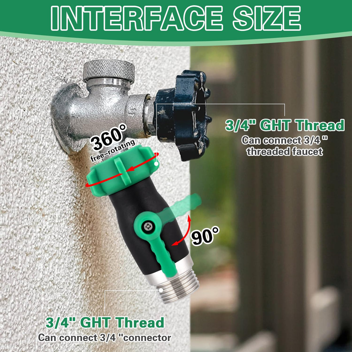 Kruuvax ergonomic handle provides a comfortable, non-slip grip.