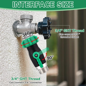 Kruuvax ergonomic handle provides a comfortable, non-slip grip.