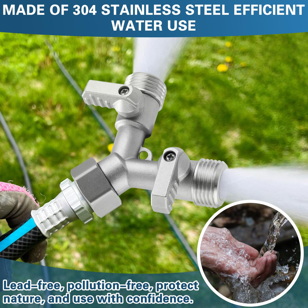 Kruuvax full-flow design minimizes pressure loss across outlets