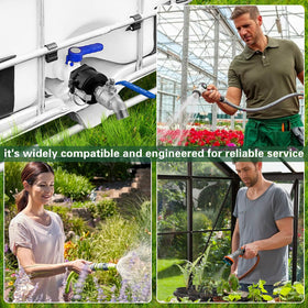 Kruuvax complete assembly kit for hassle-free IBC tote setup.