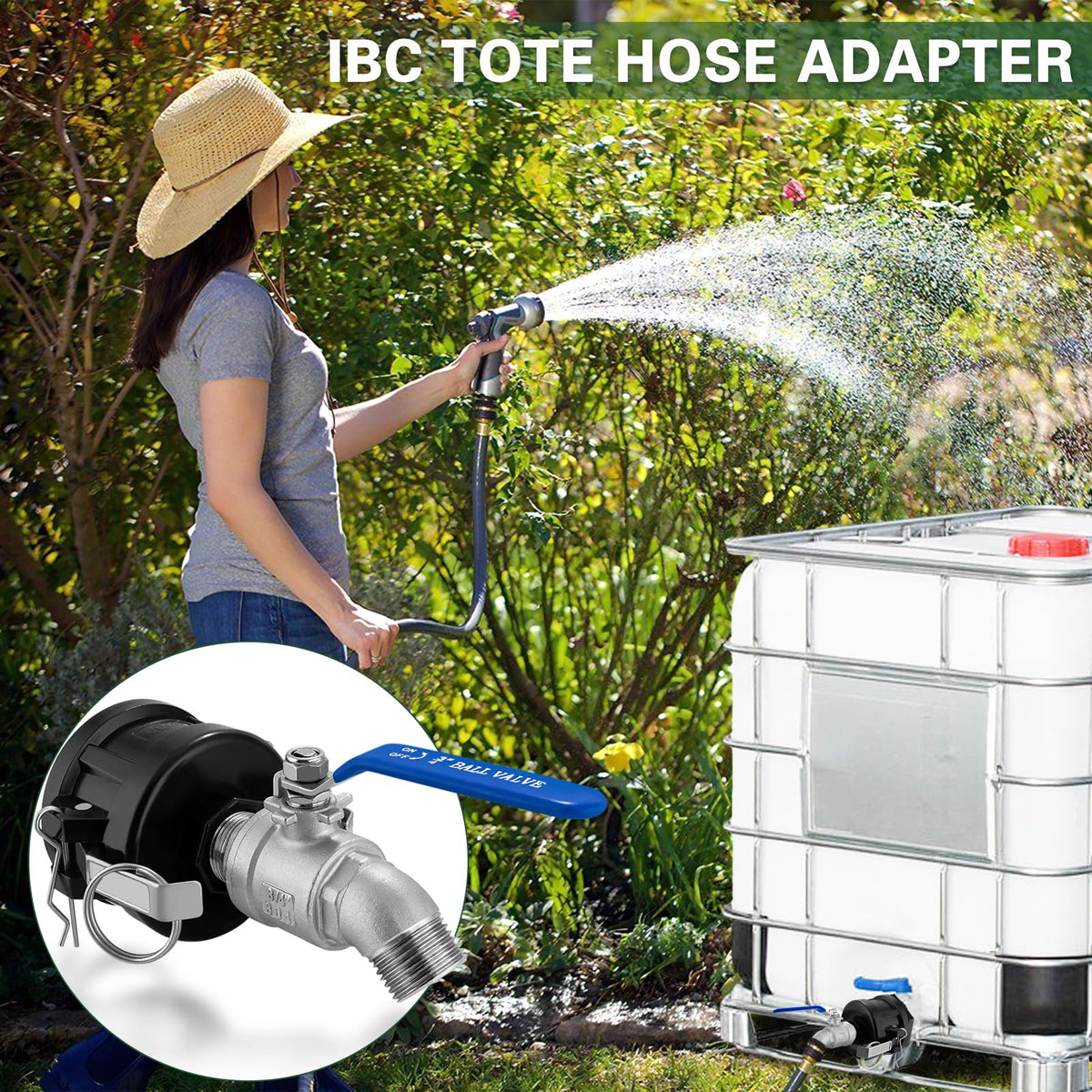 Kruuvax seal tape kit supporting double-layer sealing for IBC tote.