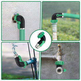 Kruuvax outdoor water fittings elbow suitable near walls and ground