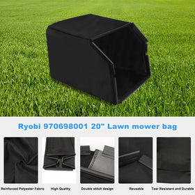 Kscjdg 970698001 grass bag under-deck area catching clippings