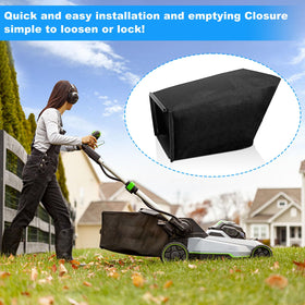 Kscjdg lightweight bag reduces deck debris and helps tidy yard work