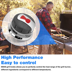 Kscjdg genesis-300-series knob closeup compatible with Weber Genesis grills