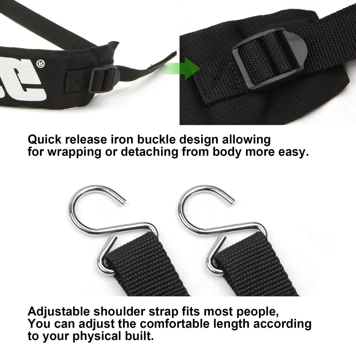 Kscjdg shoulder pads provide breathable support to reduce arm fatigue during use