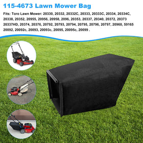 Kscjdg Toro 59312 bag kit fits multiple mowers for simple replacement