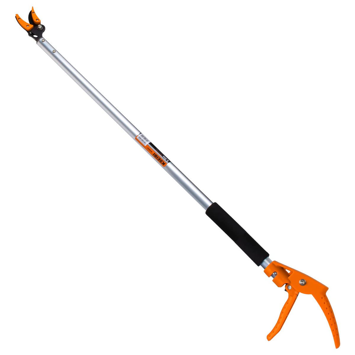 KSEIBI 143010 long reach pruner with extended blade for distant cuts and precision.