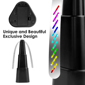 KTDRJN Fly Fans blade close-up shows soft-touch safety design for kids.