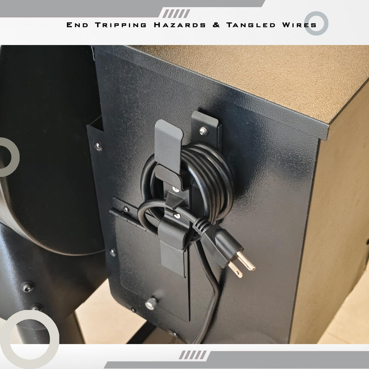 KU-koruo anti-slip design prevents cord slips during use