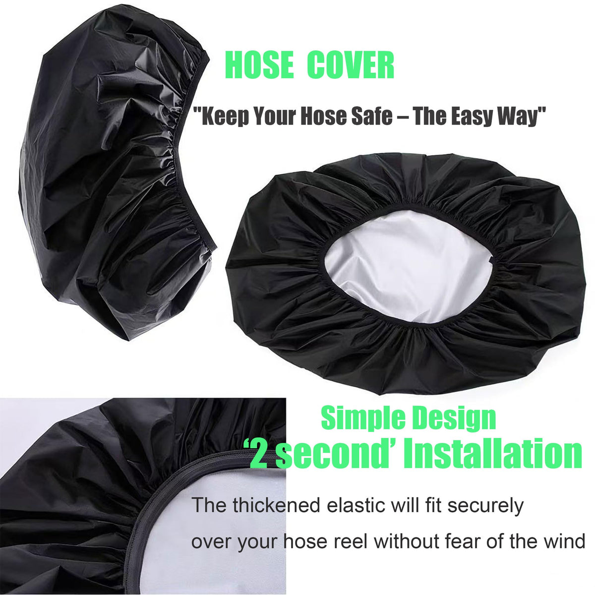 KUAINICE lightweight cover is easy to store and move.