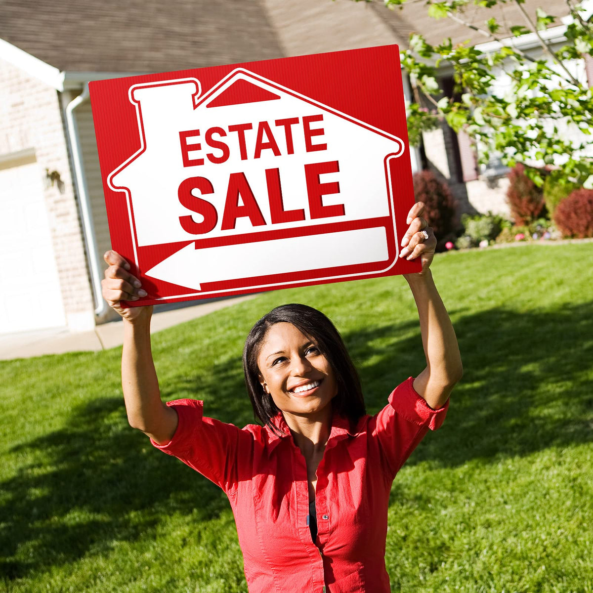Kuco weatherproof estate signs resist wind and rain for durability.