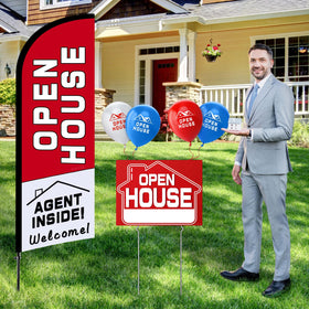 Kuco balloons add festive curb appeal to attract attention.