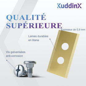 KuddinX Kidding cutting performance delivers clean, precise cuts for lawn health.