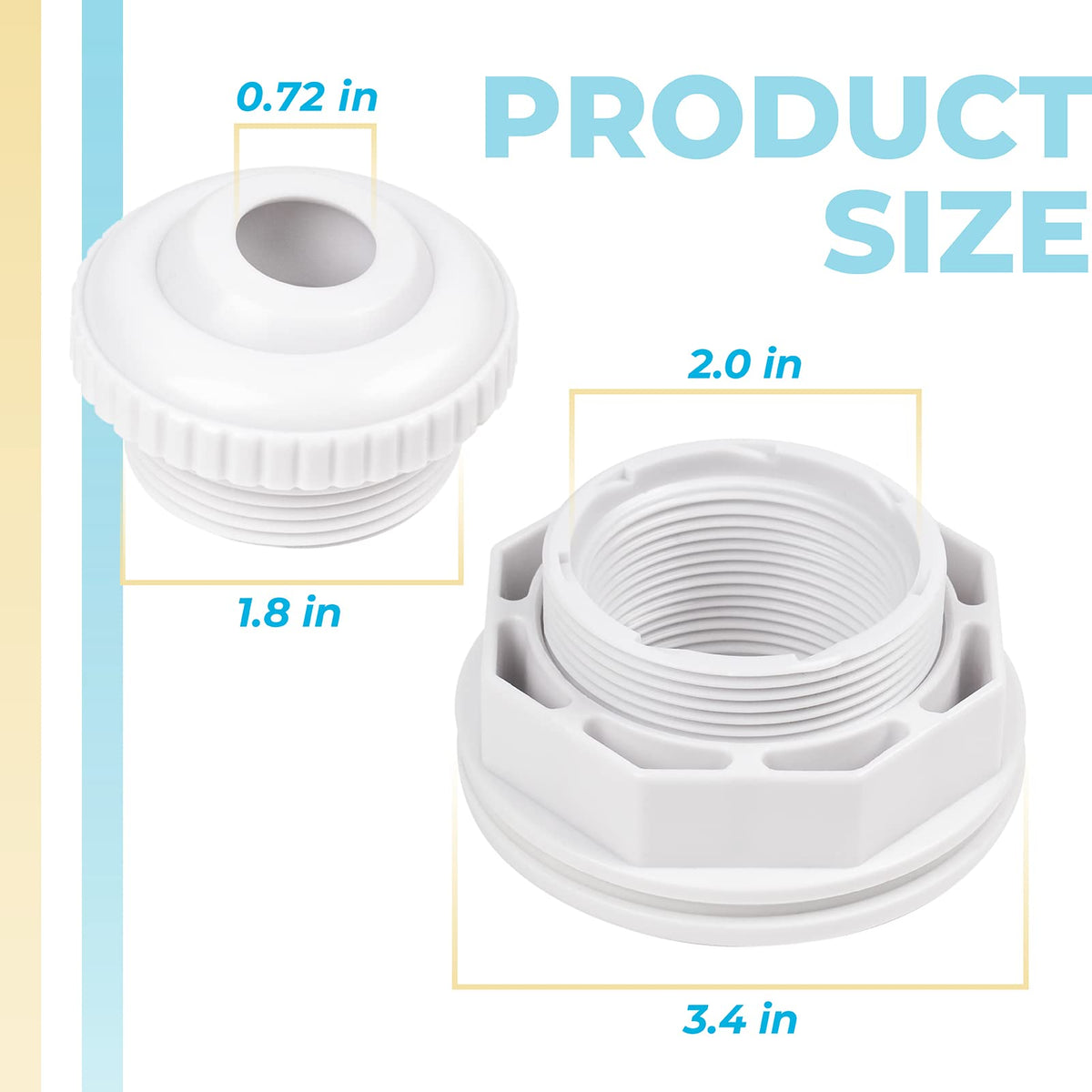 kufudigital SP1023 gasket and locknut assembly enabling quick wall seal