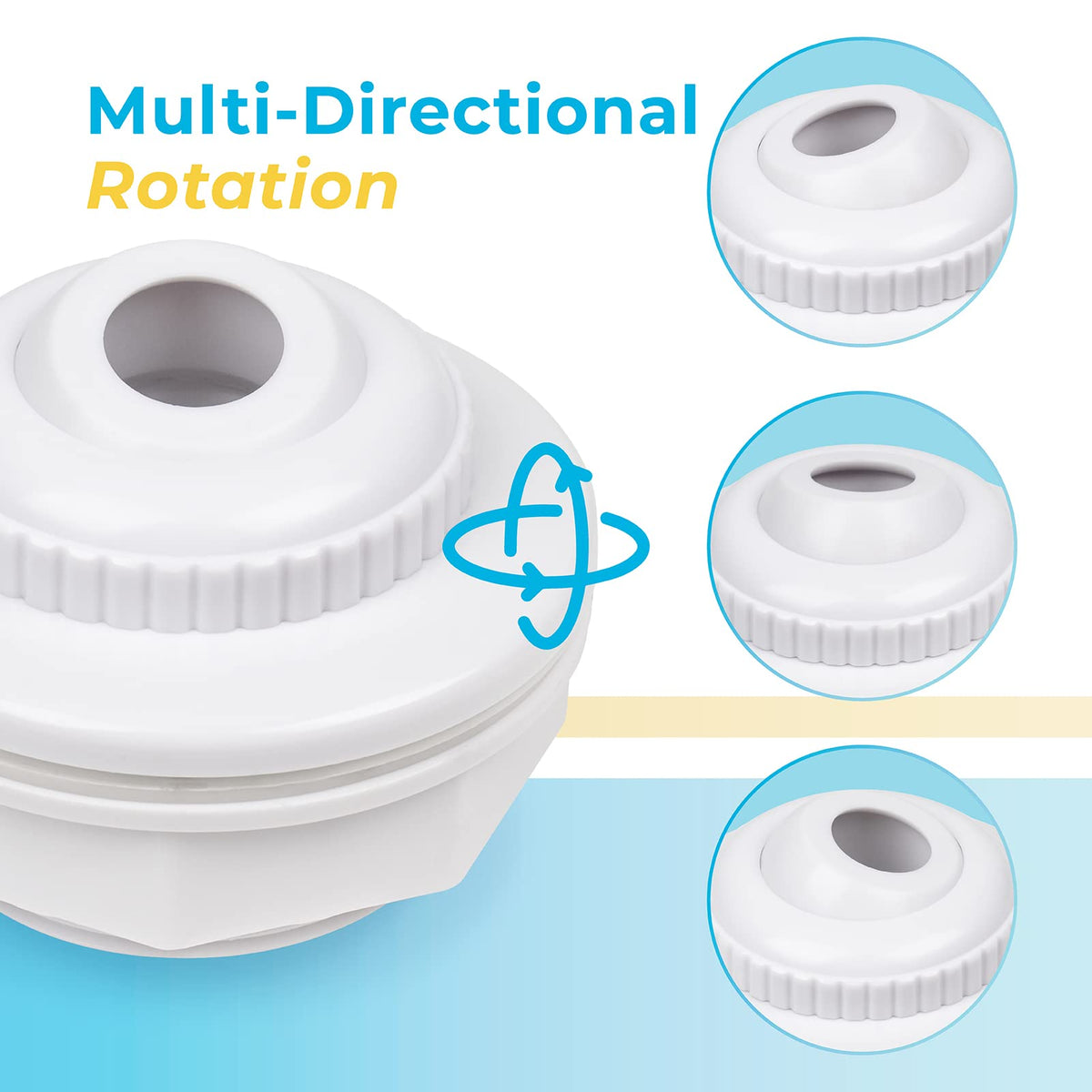 kufudigital SP1419D directional flow inlet with adjustable nozzle