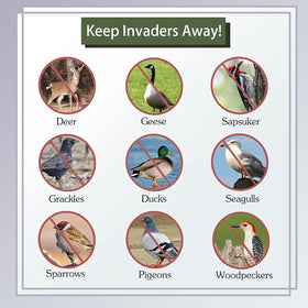Kugge Bird Flash Tape uses UV-resistant PET for durable outdoor use