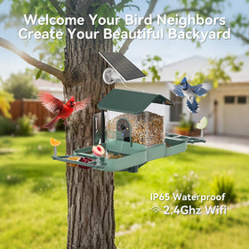 Kuikeo dual-channel audio lets you listen to birds or speak via app.