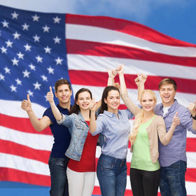 KUJAIS flag is versatile for home school office or stadium displays