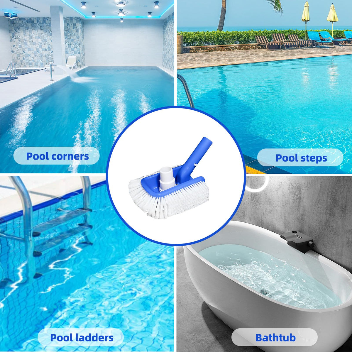 Kulahlik all-surface cleaning for concrete, vinyl, fiberglass, tile and pebble-tech