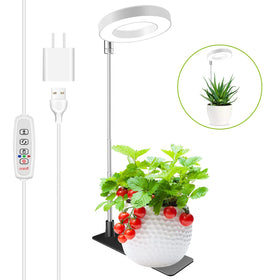 Kullsinss Grow Light with detachable base showing stable desk placement