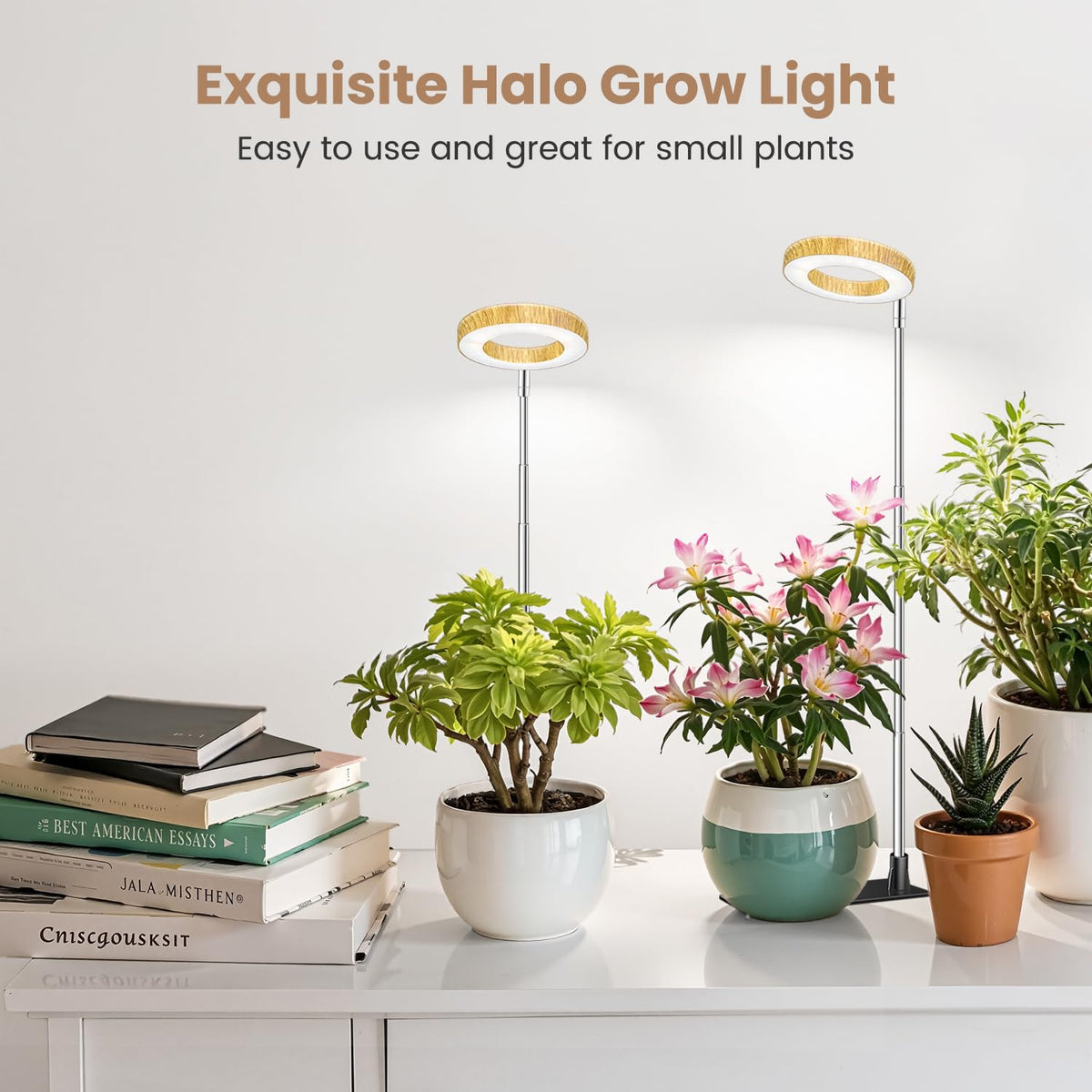 Kullsinss grow light height-adjustable pole covers more plants