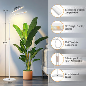 Kullsinss grow light minimalist base design blends with decor