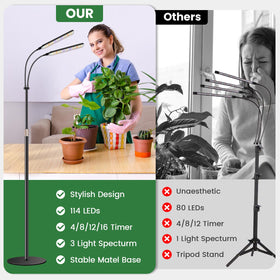 Kullsinss smart controller with timer supports 4/8/12/16 hour cycles.