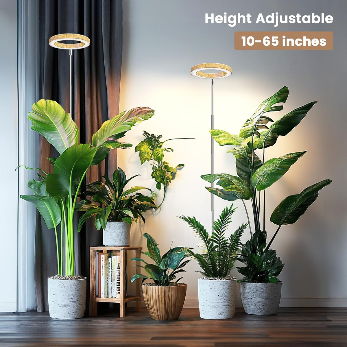 Kullsinss Grow Light provides three spectra modes for varied growth stages