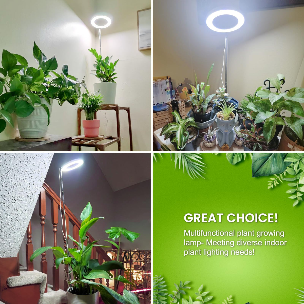 Kullsinss 80 LEDs deliver full spectrum light for indoor plants