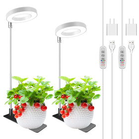 Kullsinss Halo grow light with detachable base for stable indoor setup