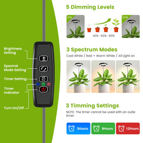Kullsinss height-adjustable pole extends from 6.5 to 26 inches.