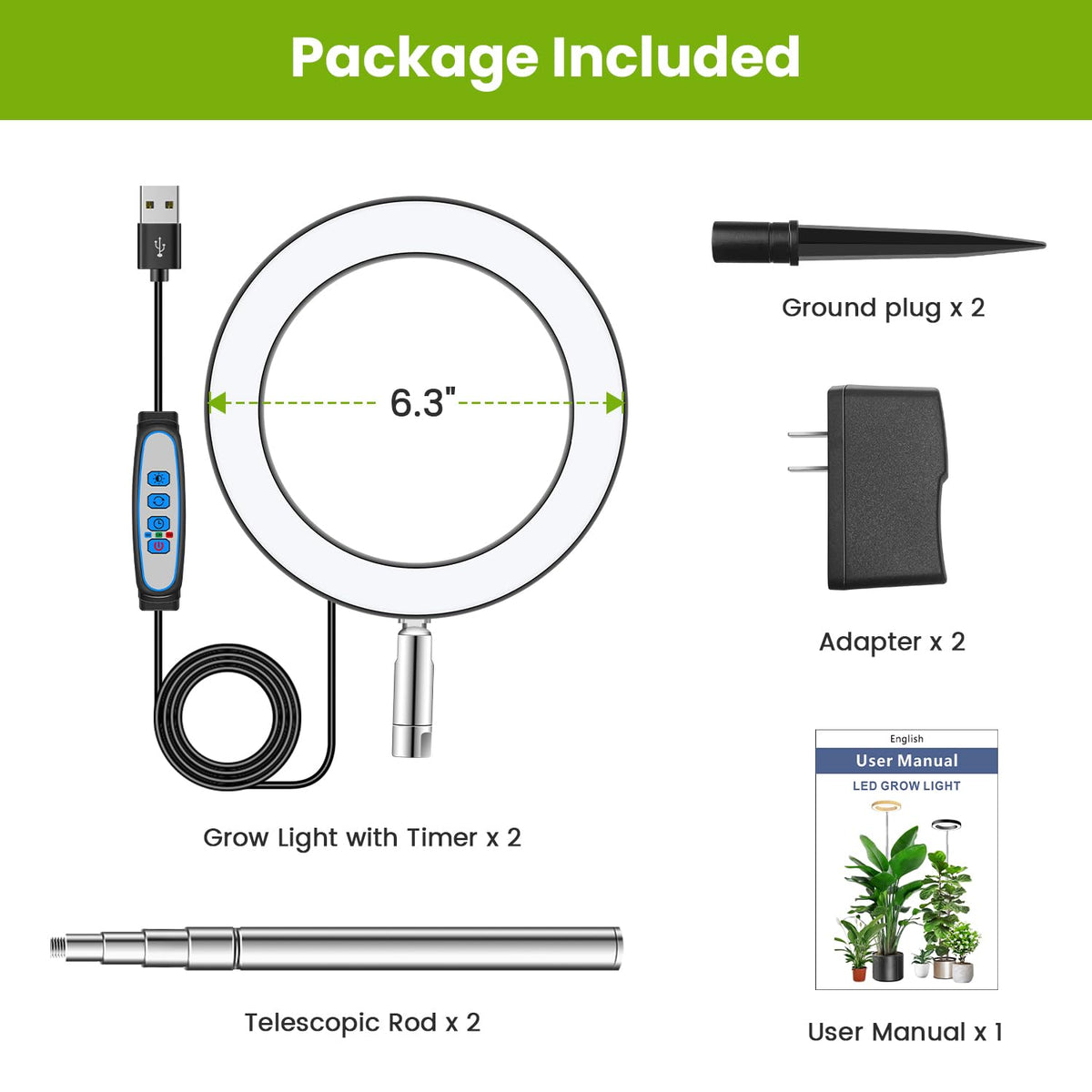 Kullsinss three spectra modes let you tailor light for plant needs.