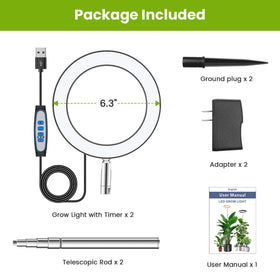 Kullsinss three spectra modes let you tailor light for plant needs.
