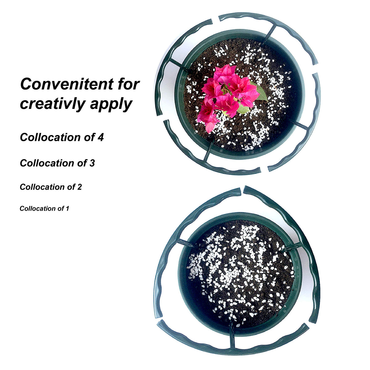 Kulusion easy-to-use soil insertion saves time during plant care.