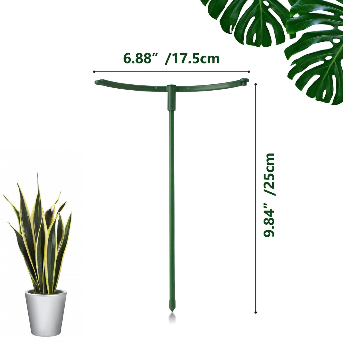 Kulusion stackable 3-tier setup demonstrates customizable plant support for tall plants