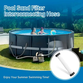 KUMATER 11535 sturdy spiral-wound pool hose, designed for strong, reliable connections.