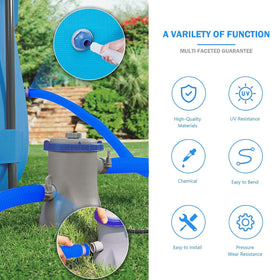 KUMATER durable PE material resists corrosion and wear for long-lasting use