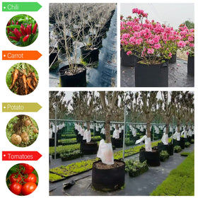 KuMers grow bag drainage feature helps excess water escape safely.