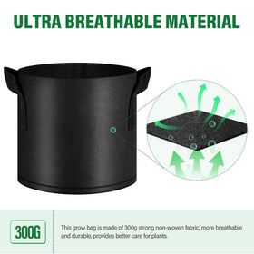 KuMers bags are washable and reusable for long-term garden projects.