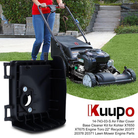 Kuupo base cleaner kit for clean air cleaner bases during service.