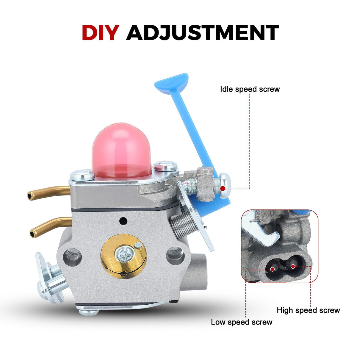 Kuupo installation tool for quick carburetor setup