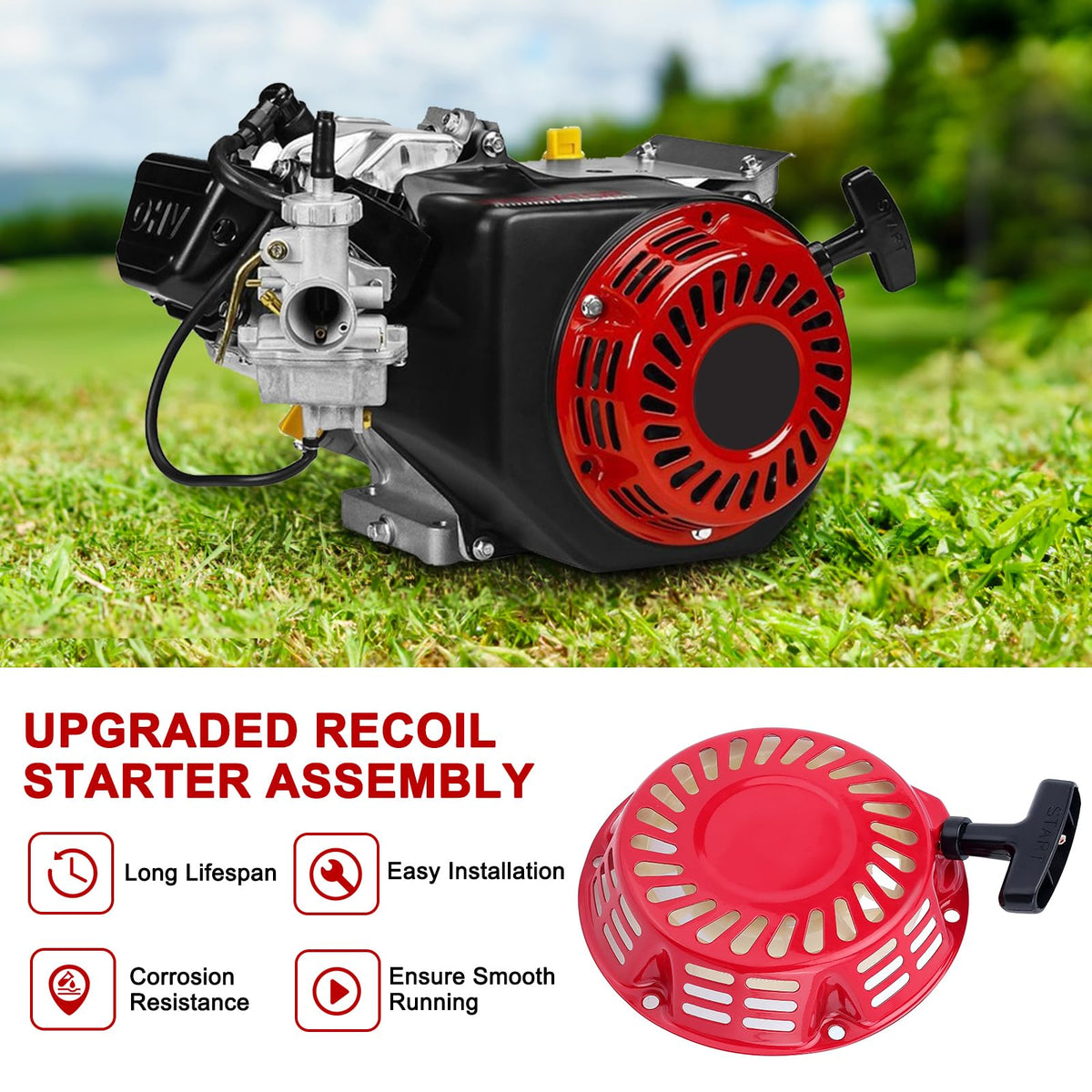 Kuupo Predator-212 start cup detail supports secure pulls.