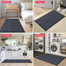 Kuyal front door mat heavy-duty performance for busy commercial foyers