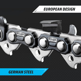 KUZA German steel durability helps maintain edge longer