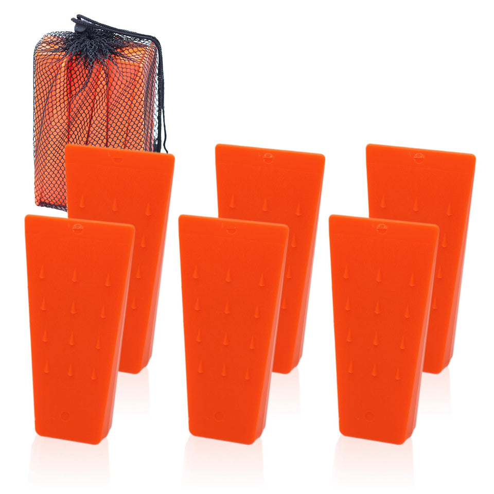 Kuzuryu 6pcs 5.5-inch tree wedges assembled for quick multi-tree work.