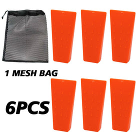 Kuzuryu mesh bag keeps wedges organized and accessible.