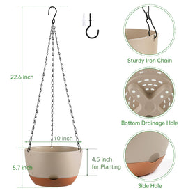 Kvetto metal long-chain and hook closeup shows sturdy outdoor hardware