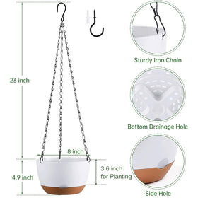Kvetto self-watering tray in use showing moisture control.